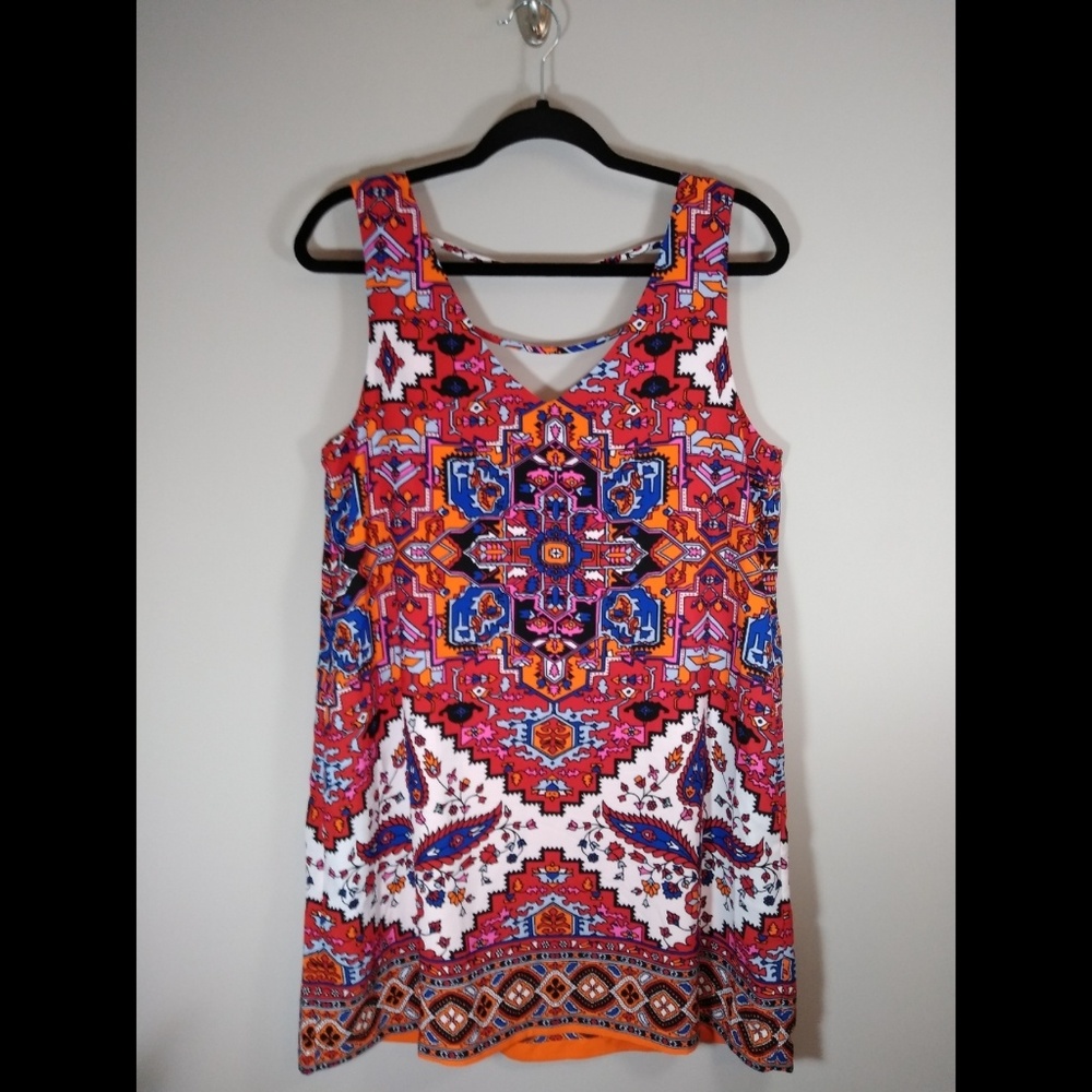 Gianni Bini Sleeveless V-back Dress Size Medium